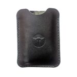 LIFECARD LEATHER SLEEVE FOR THREADED BARREL - BLACK